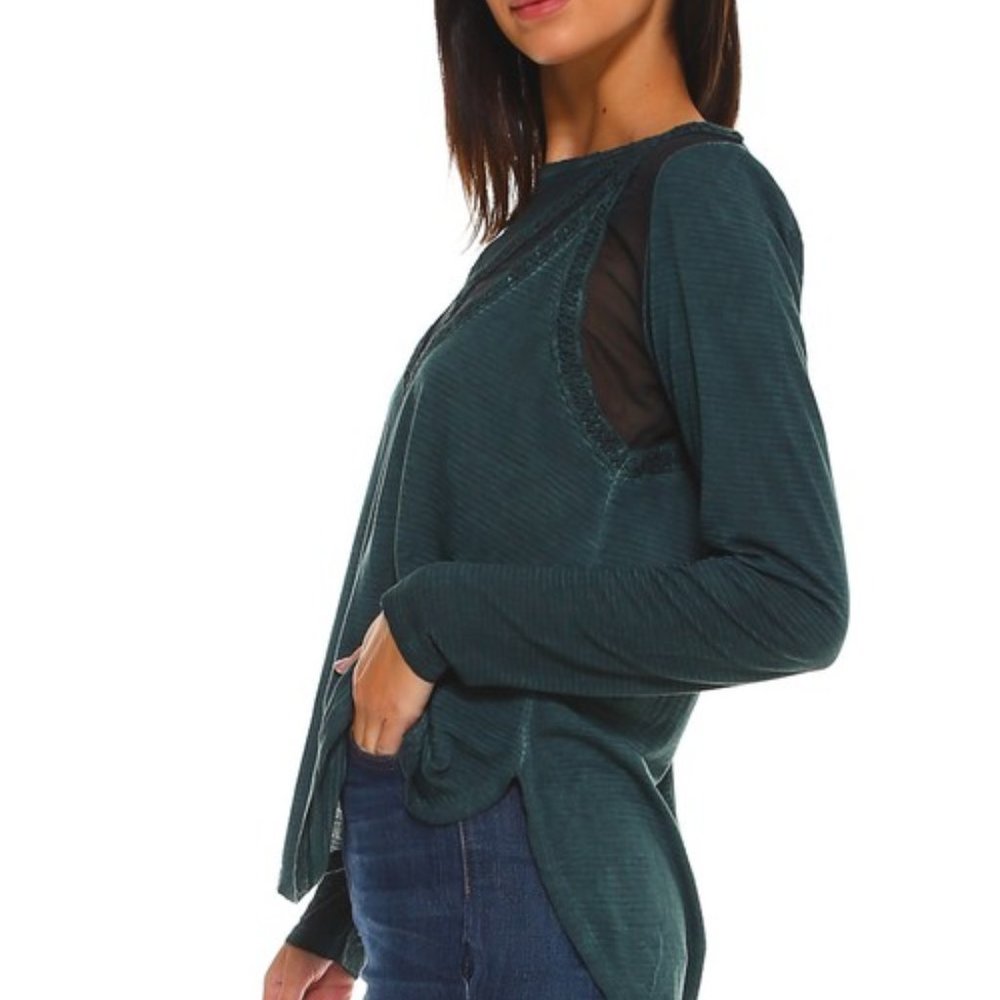 Emerald Wash Long Sleeve NWT - Picture 3 of 5